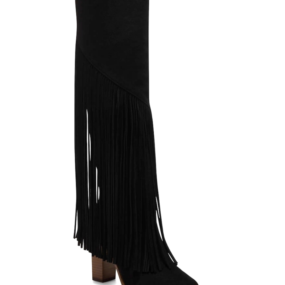 Jessica simpson tassel knee boots